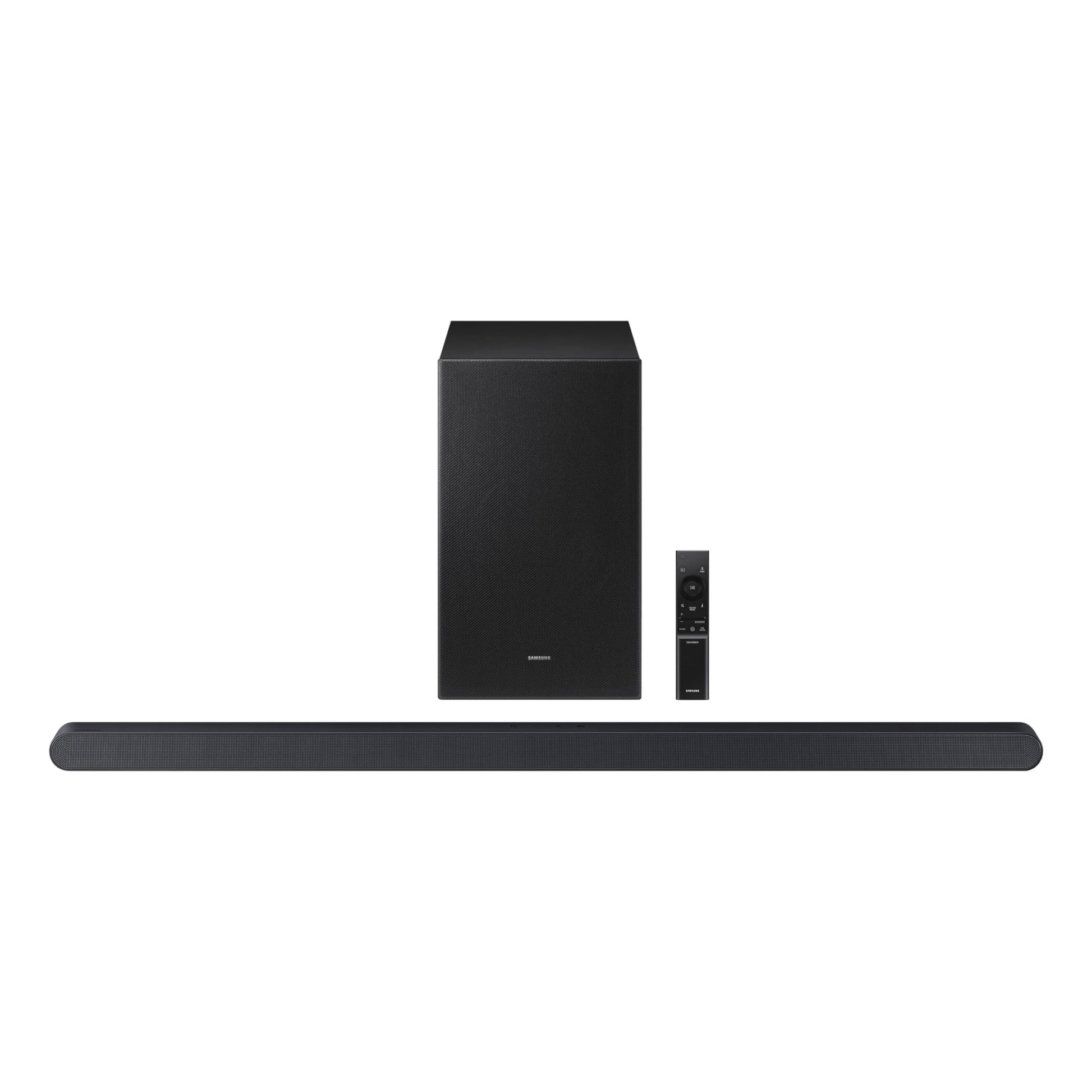 Barra de Sonido Samsung S700D Negra con Audio Inalámbrico Dolby Atmos y Diseño Ultra Delgado