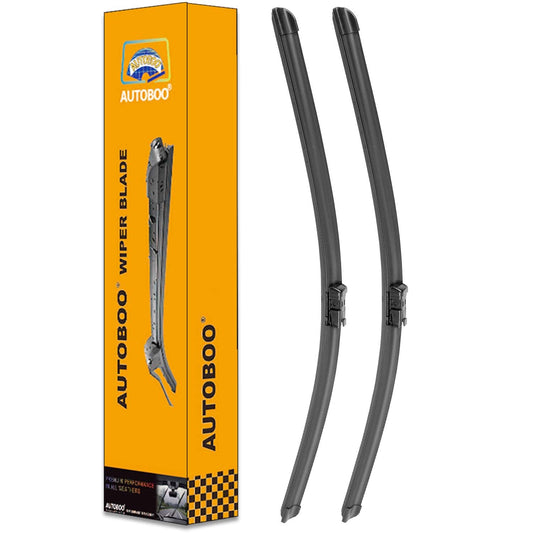 AUTOBOO - Limpiaparabrisas de repuesto para Tesla Model 3 2017 2018 2019 2020 2021 2022 2023 2024 2025 Modelo Y 2020 2021 2022 2023-2023 25 -Calidad original de fábrica (paquete de 2)