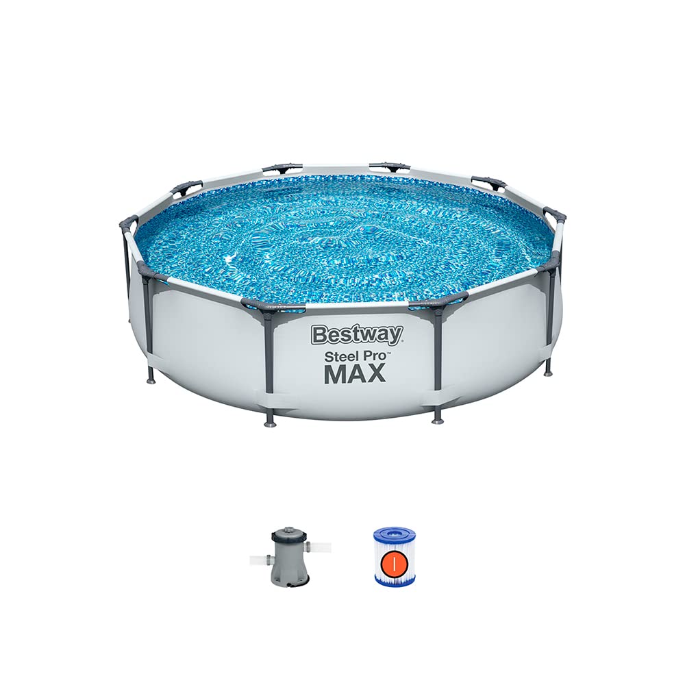 Bestway - Alberca - Juego de alberca con marco de acero Hydro-Force, 3 x 76 centímetros