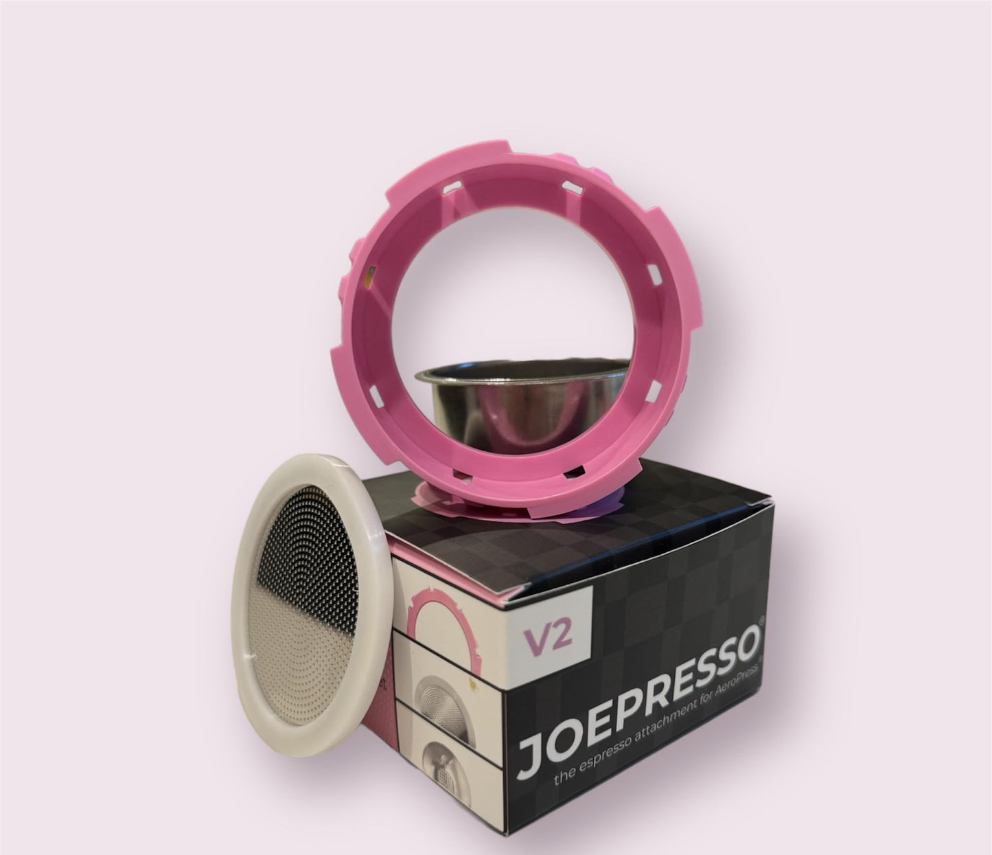 Cafetera JOEPRESSO V2 Rosa de Verano