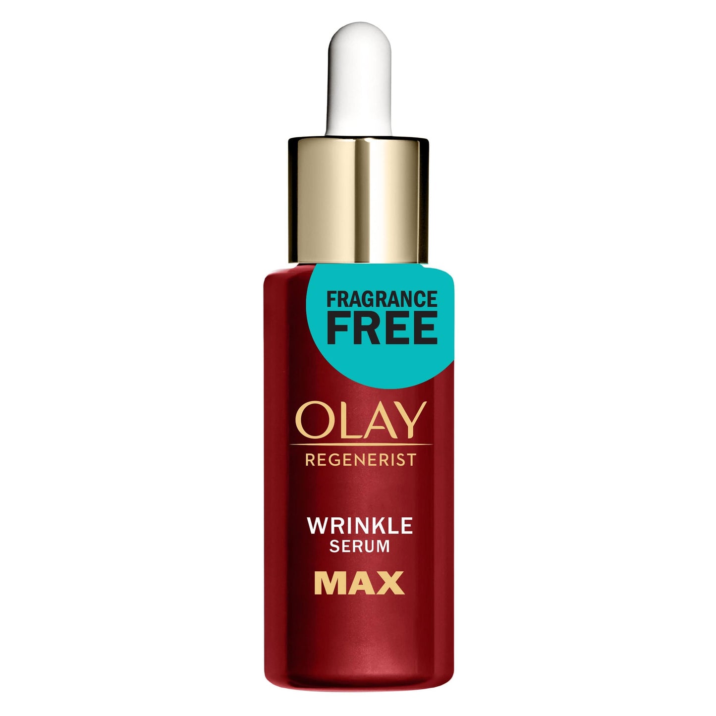 Olay Regenerist MAX Wrinkle Serum with Peptides, Fragrance Free 1.3 oz