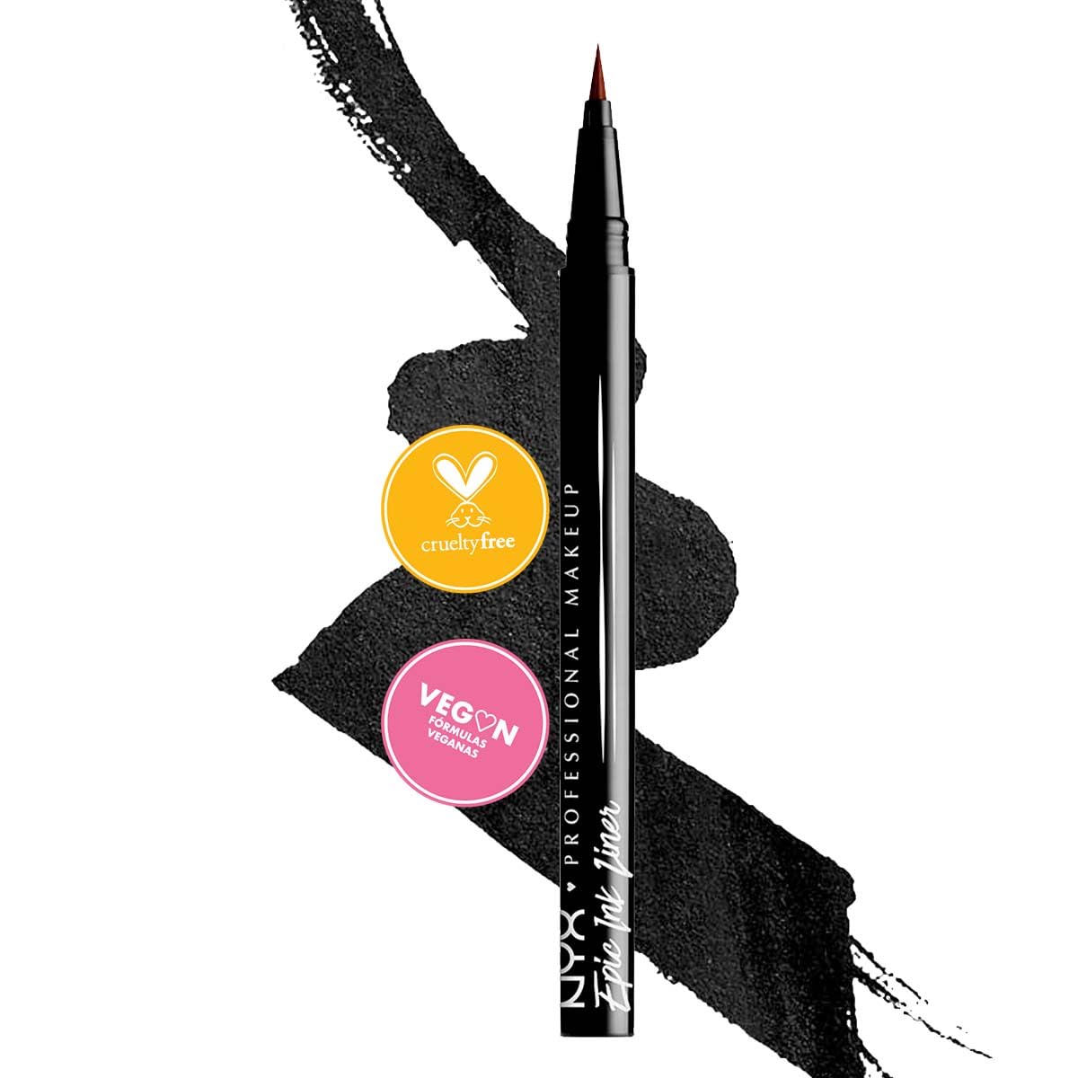Delineador de Ojos NYX Professional Epic Ink Negro 1 ml