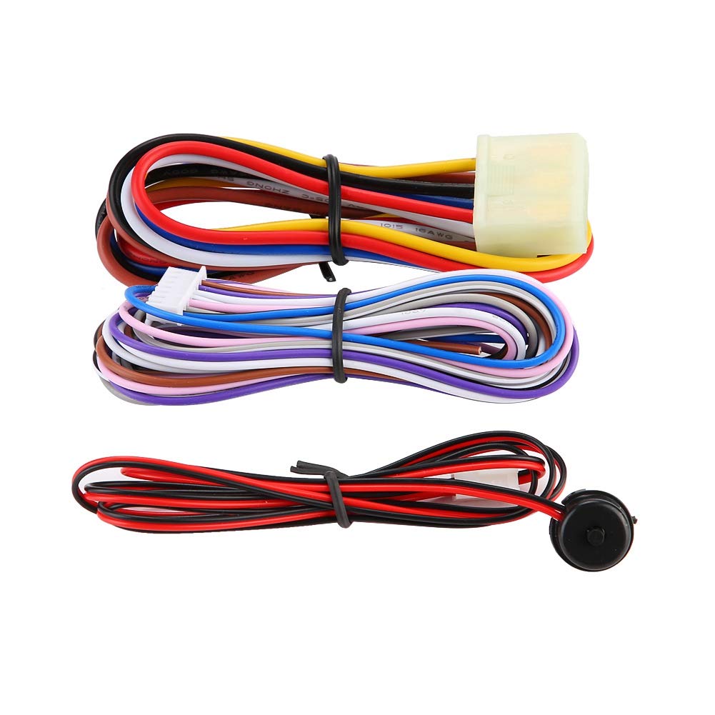 Sistema de Alarma para Automóvil Universal Encendido de Motor con Botón de Entrada sin Llave y Arrancador Remoto
