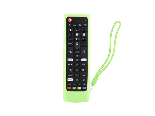 Funda para Control LG AKB75095307 AKB75375604 AKB74915305 Universal a Prueba de Golpes Protectora Silicon Case Protector (Green)