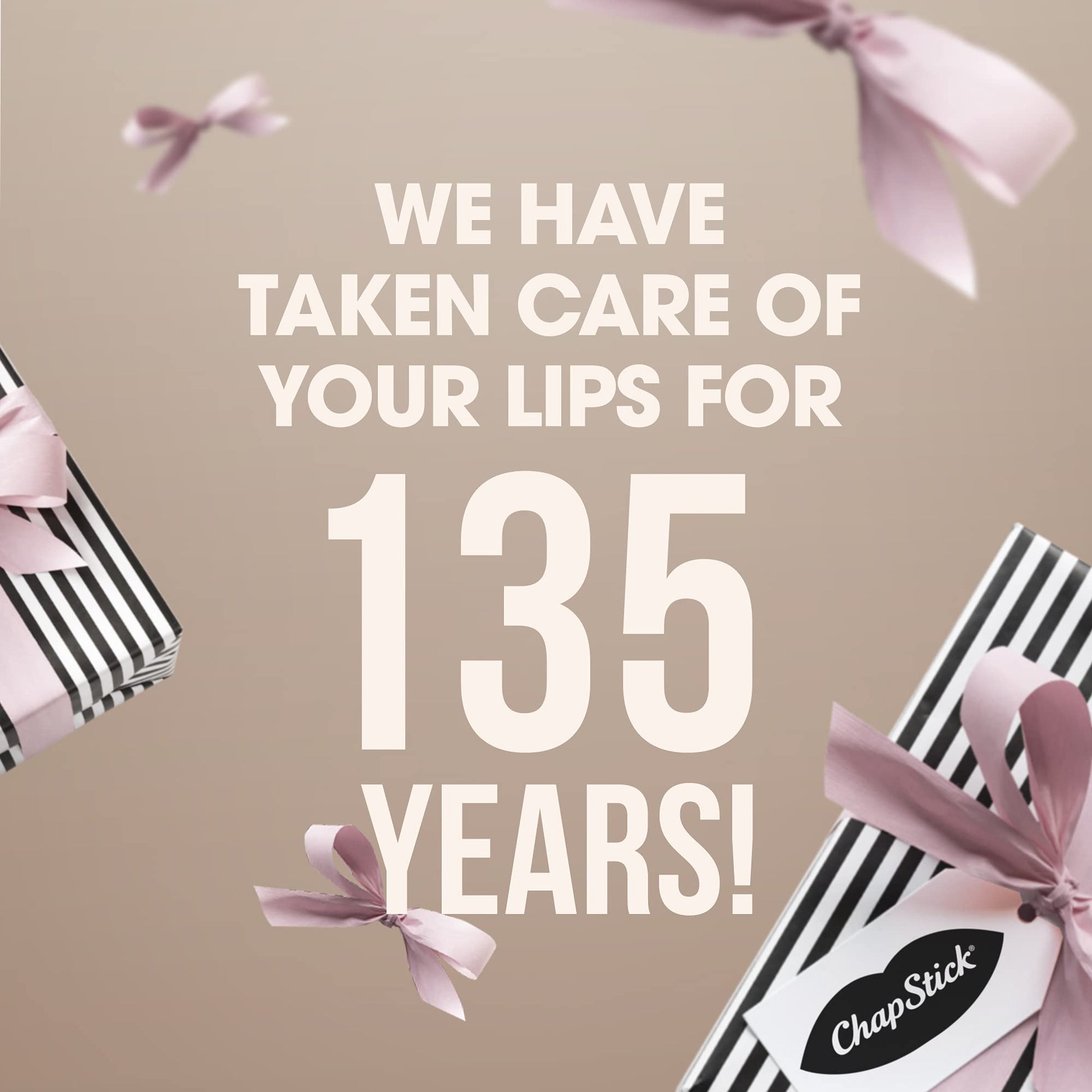 ChapStick- Bálsamo labial, cereza clásica, paquete de 3 (12 juegos/36 tubos), cuidado labial a granel, afrutado y dulce, 0,15 oz cada uno