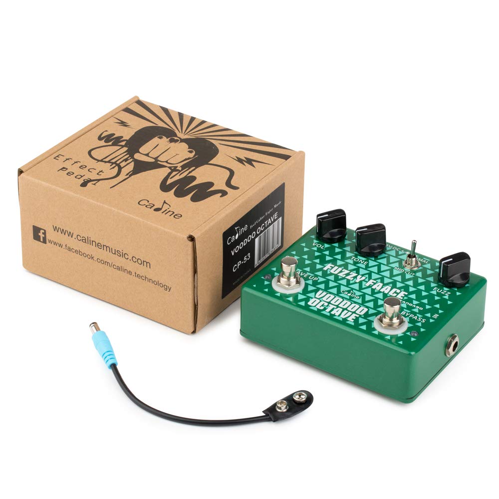 Caline CP-53 Fuzzy Face Voodoo Octave Pedal de efecto guitarra