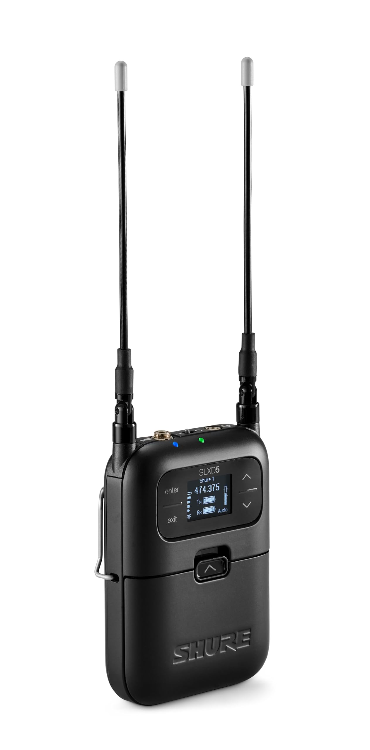 Sistema Inalámbrico Shure Banda G58 con Micrófono Lavalier WL 185 de Mochila