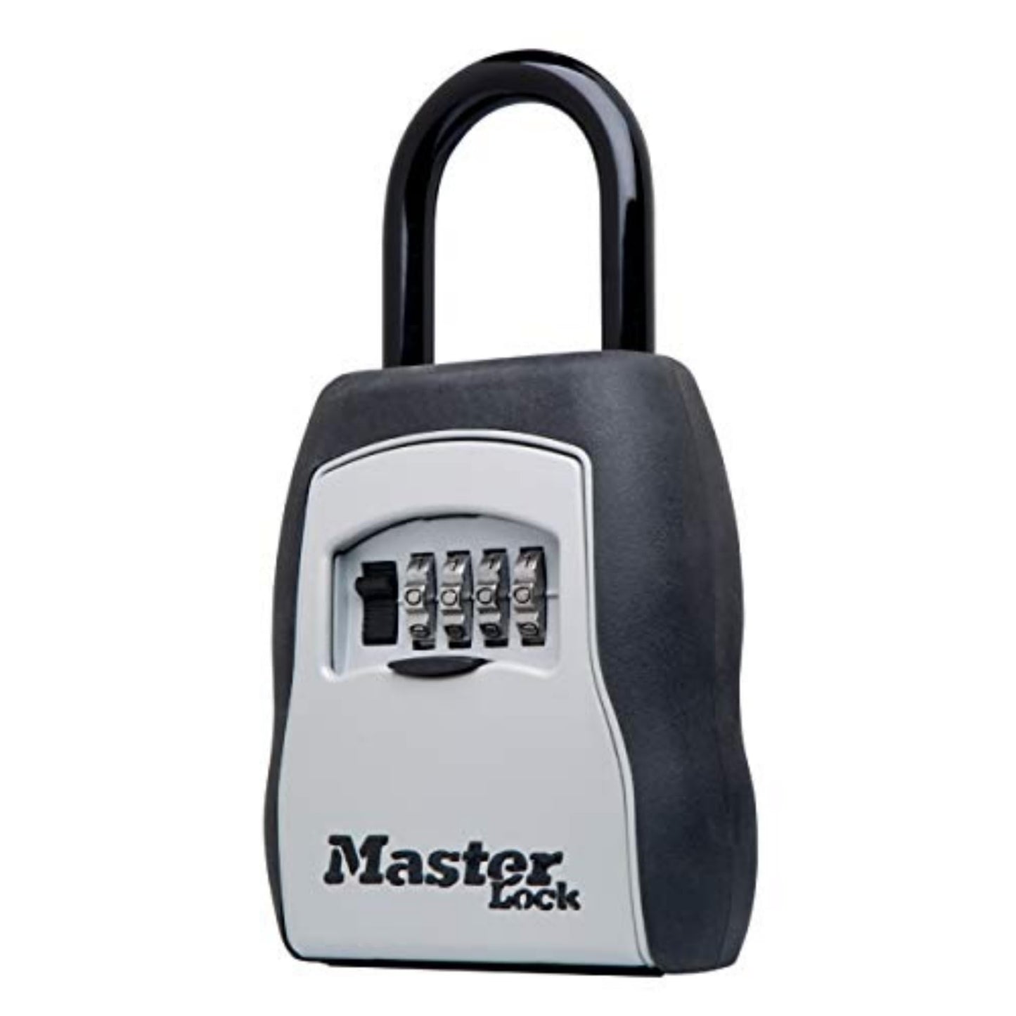 Caja de Seguridad Master Lock Negro, Talla Portable con Capacidad para 5 Llaves