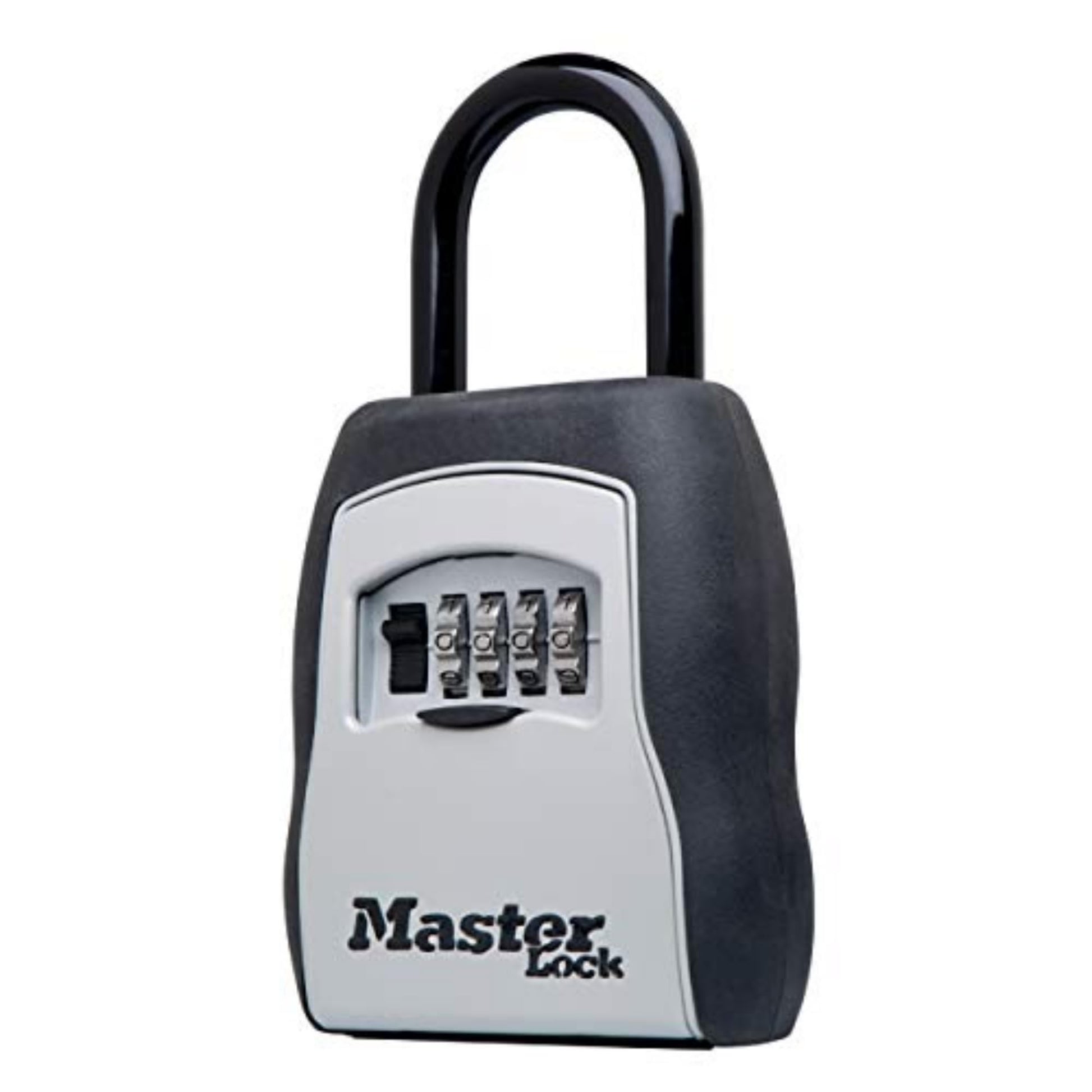 Caja de Seguridad Master Lock Negro, Talla Portable con Capacidad para 5 Llaves