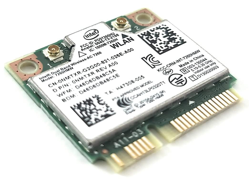Adaptador de Red Intel Dual Band Wireless-AC 7260 7260.HMWWB.R