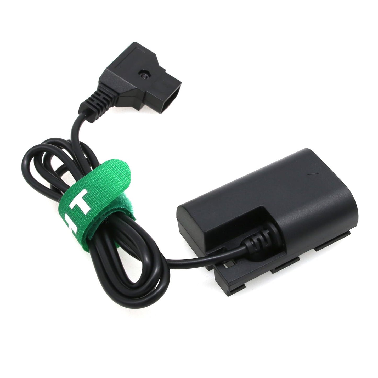 HangTon Adaptador de Corriente D-Tap LP-E6 Acoplador DC de batería ficticia para Zacuto EVF Canon 5D II/III/IV 5DSR 6D 6DII 60D 70D 80D 7D 7DII