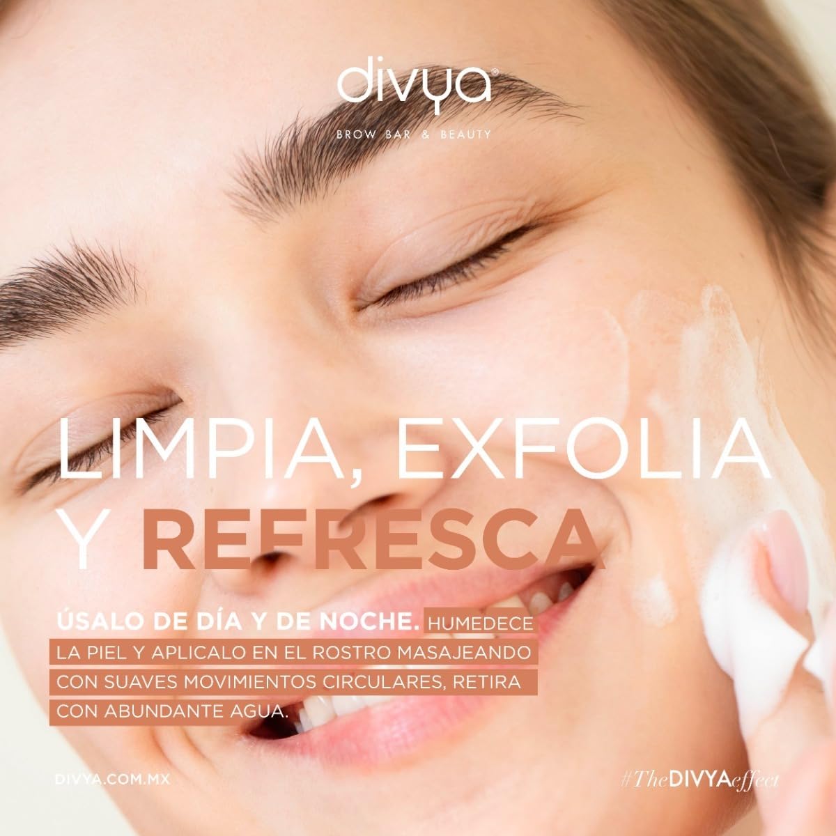 DIVYA | Jabón Limpiador Facial,Limpia, Hidrata y Suaviza,con Aloe Vera, Apto para Todo Tipo de Piel, 240 ml