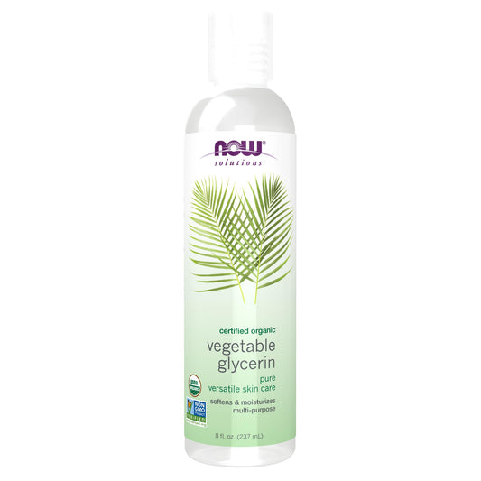 NOW Foods - Glicerina Vegetal Orgánica - 8 oz. fl.