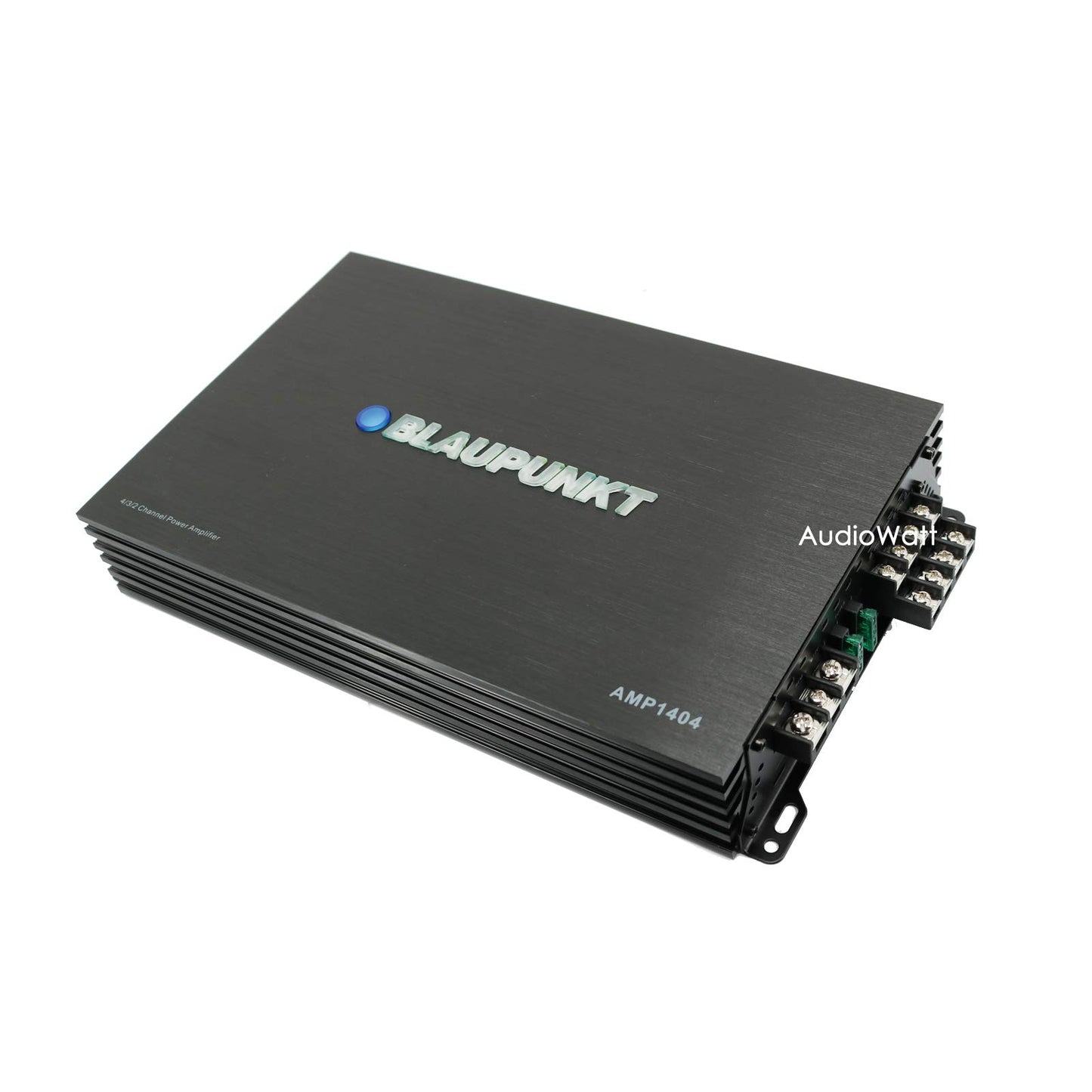 Blaupunkt AMP1404 - Amplificador de audio para coche, 4 canales, potencia máxima de 1500 W, con imán de gravedad, paquete de soporte para teléfono