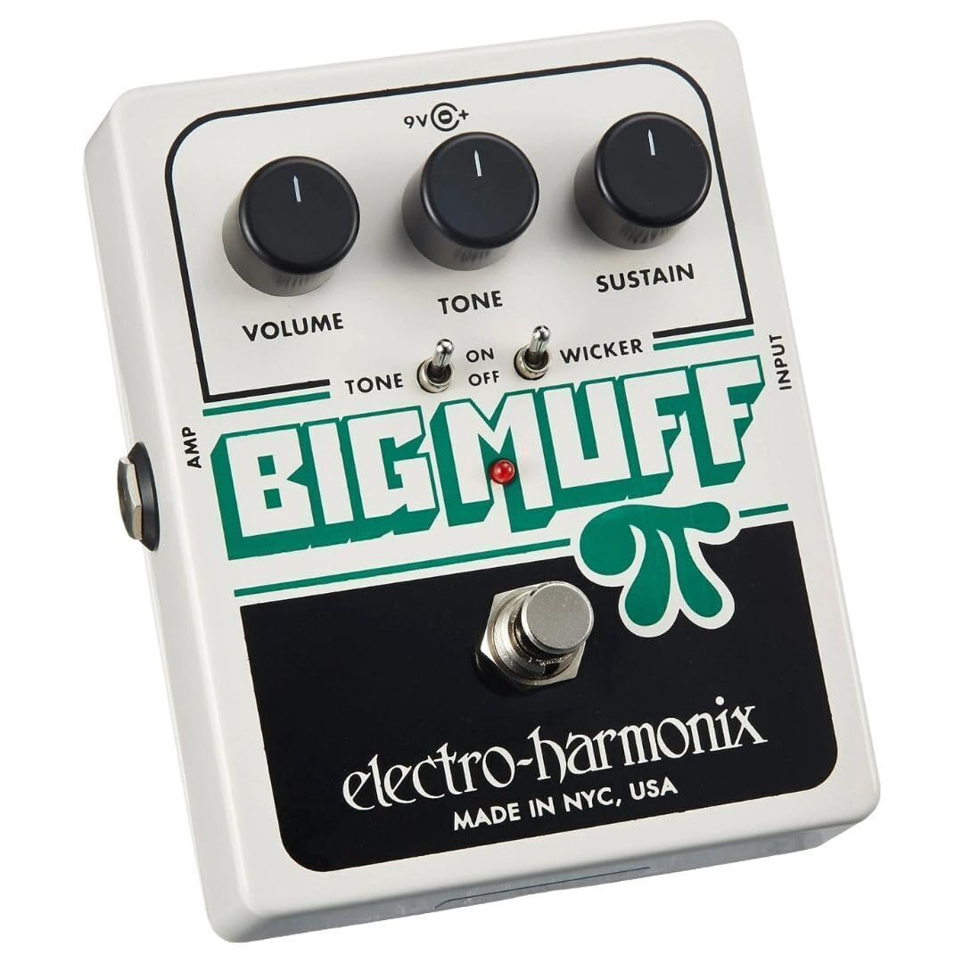 Pedal de Efectos Electro-Harmonix Big Muff Pi mimbre pelusa