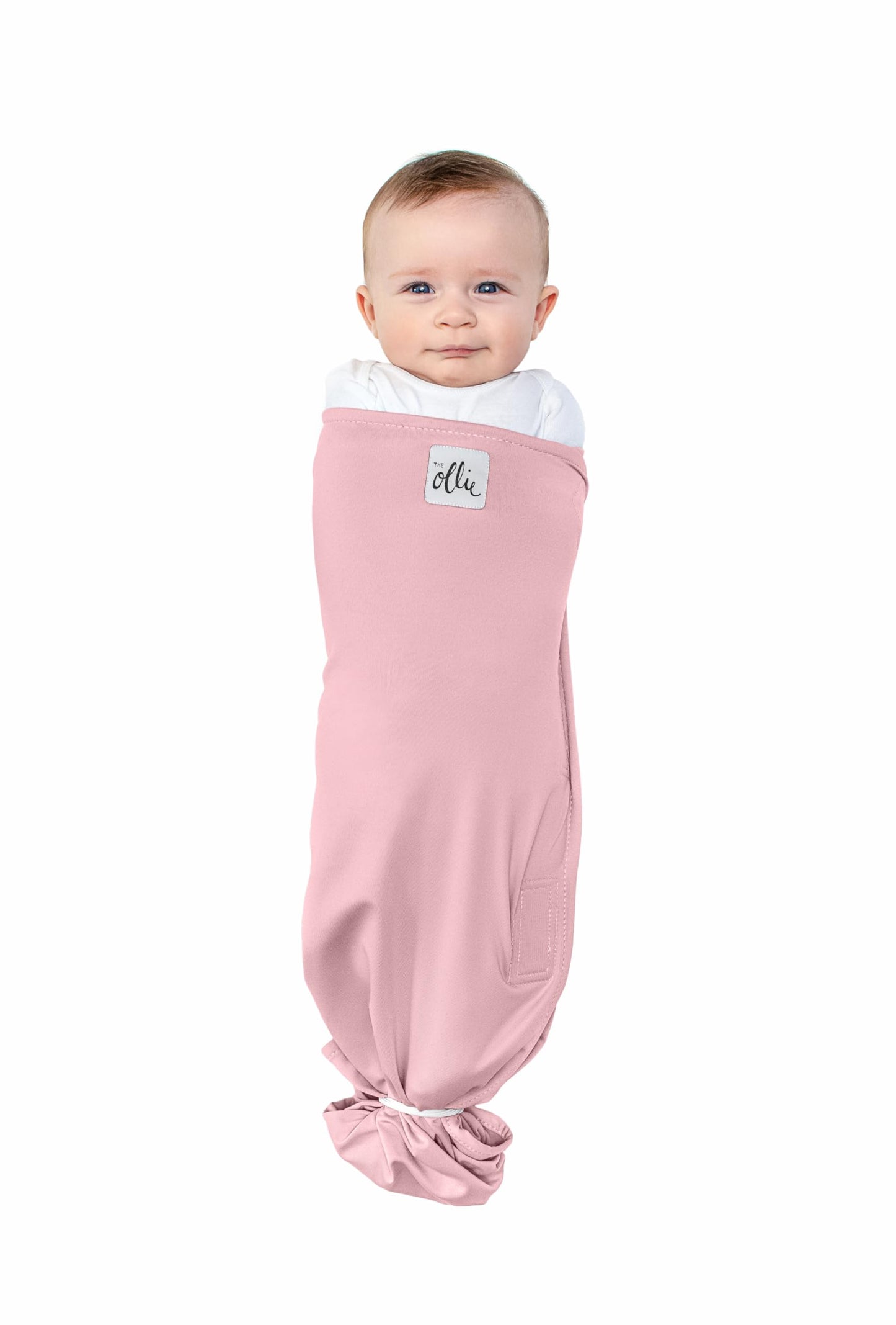 The Ollie Swaddle - Envolvente ajustable para recién nacidos | Aprobado por pediatra para un sueño seguro | Fácil cierre | Armos fuera | Ligero, lavable a máquina | Fácil acceso al pañal