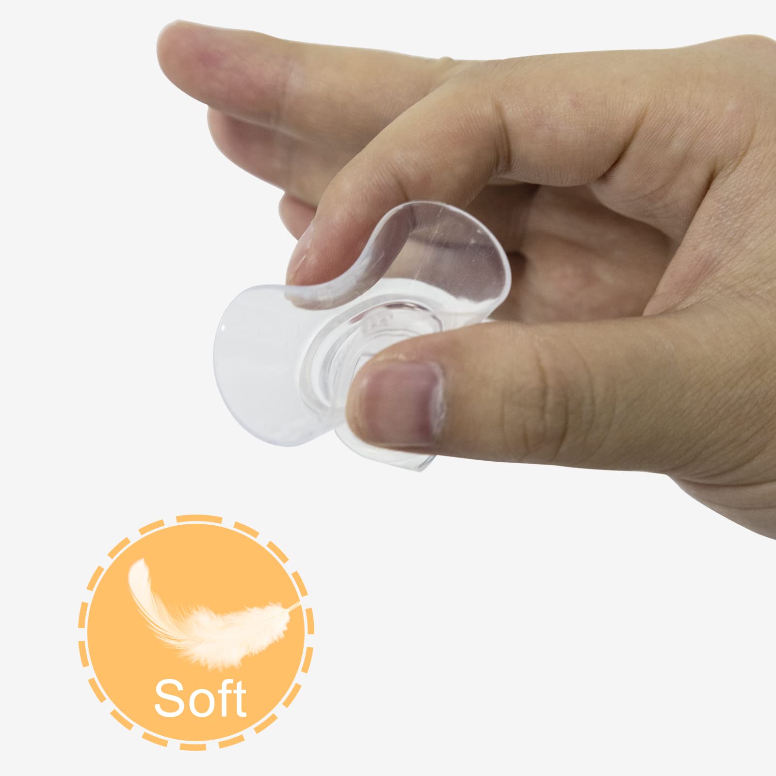 Insertos de brida de 21 mm compatibles con medela/TSRETE/Momcozy S9 S10 S12 y vasos portátiles Spectra S1 S2, protectores de bomba de leche de 24 mm reducen el túnel de pezón hasta 21 mm, 2 unidades