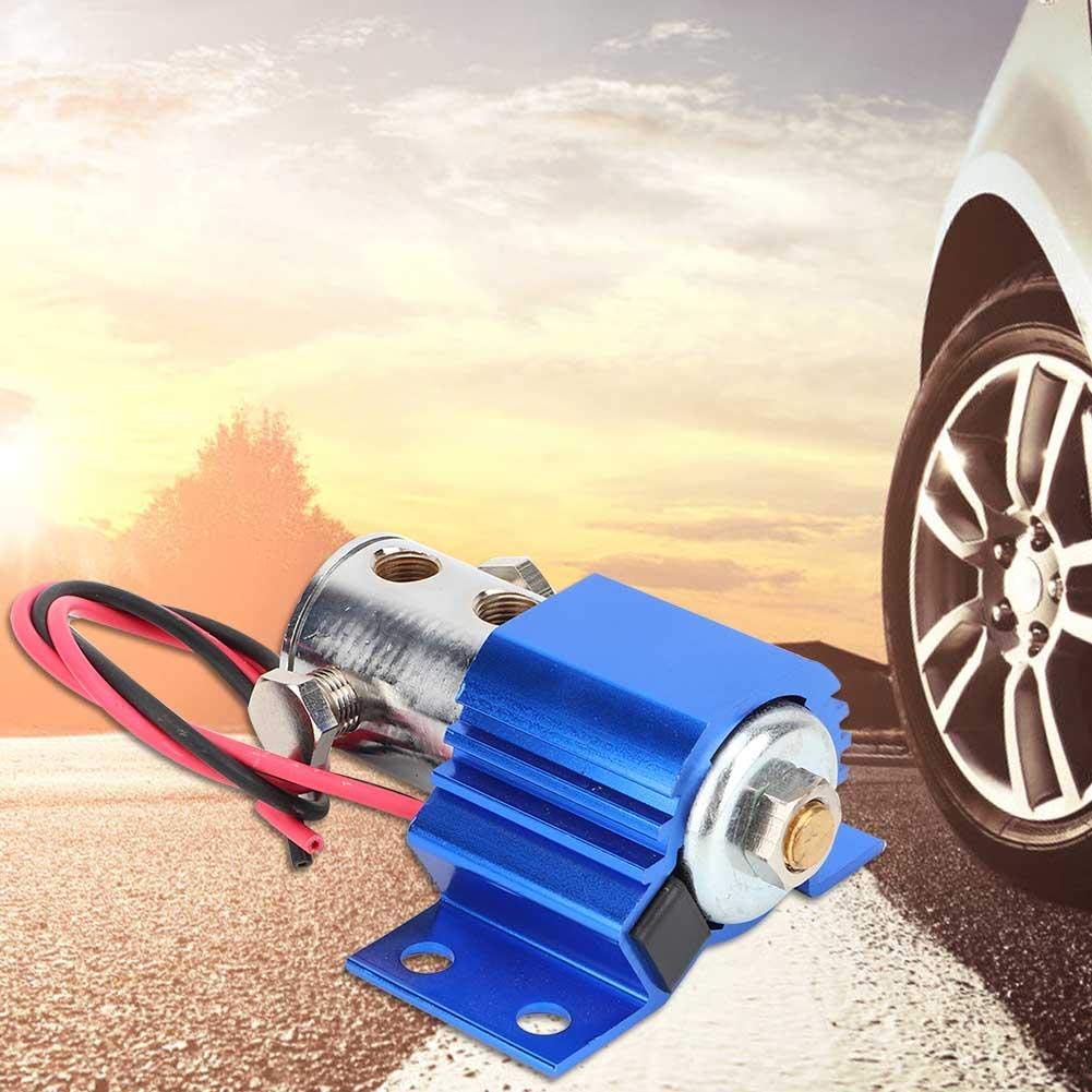 Duokon Racing Car Kit de bloqueo de la línea de freno Accesorios para el automóvil Azul para sistemas eléctricos de 12-16 voltios Racing Car Juego