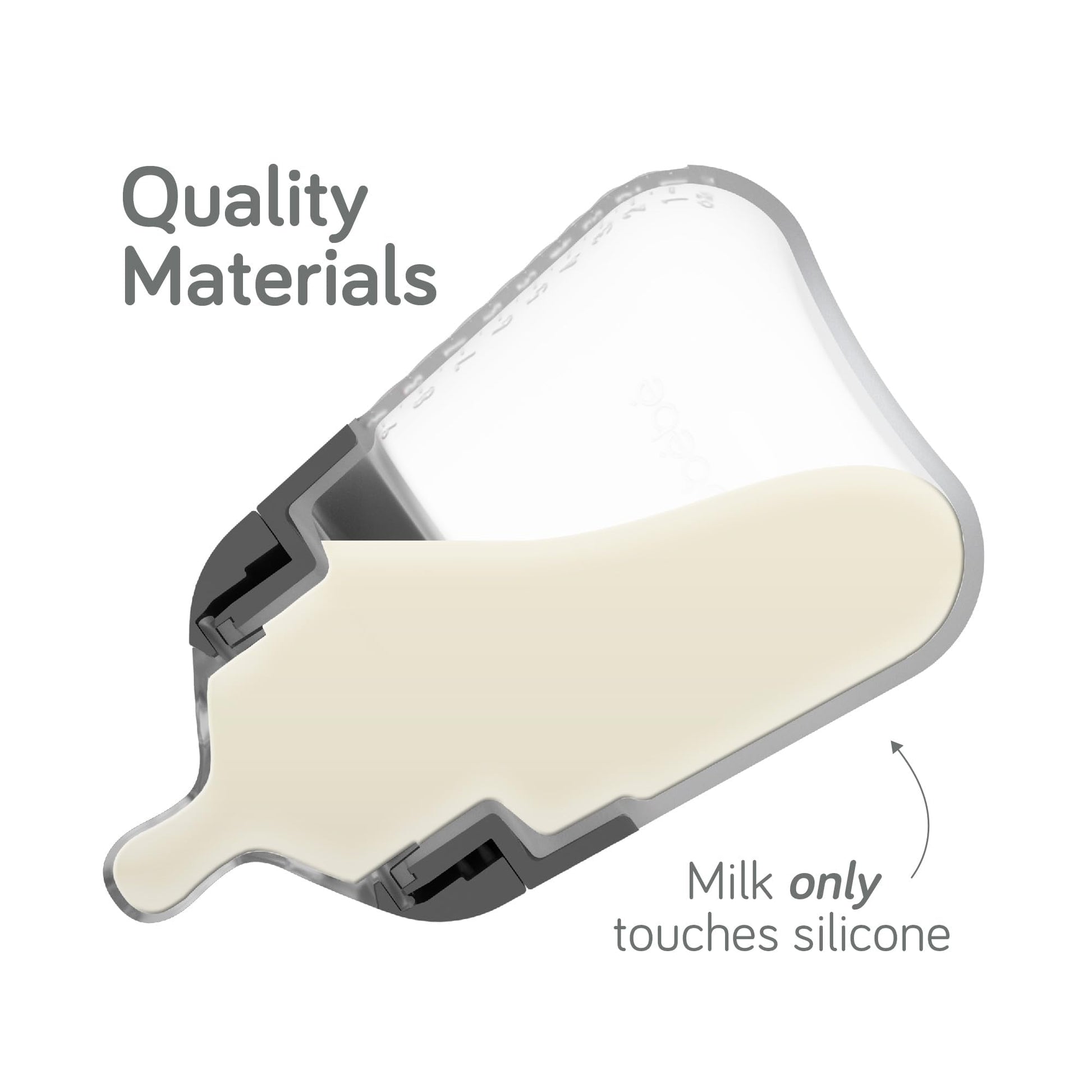 Biberón de Silicón Nanobébé Rosa 270 ml 3 Pack