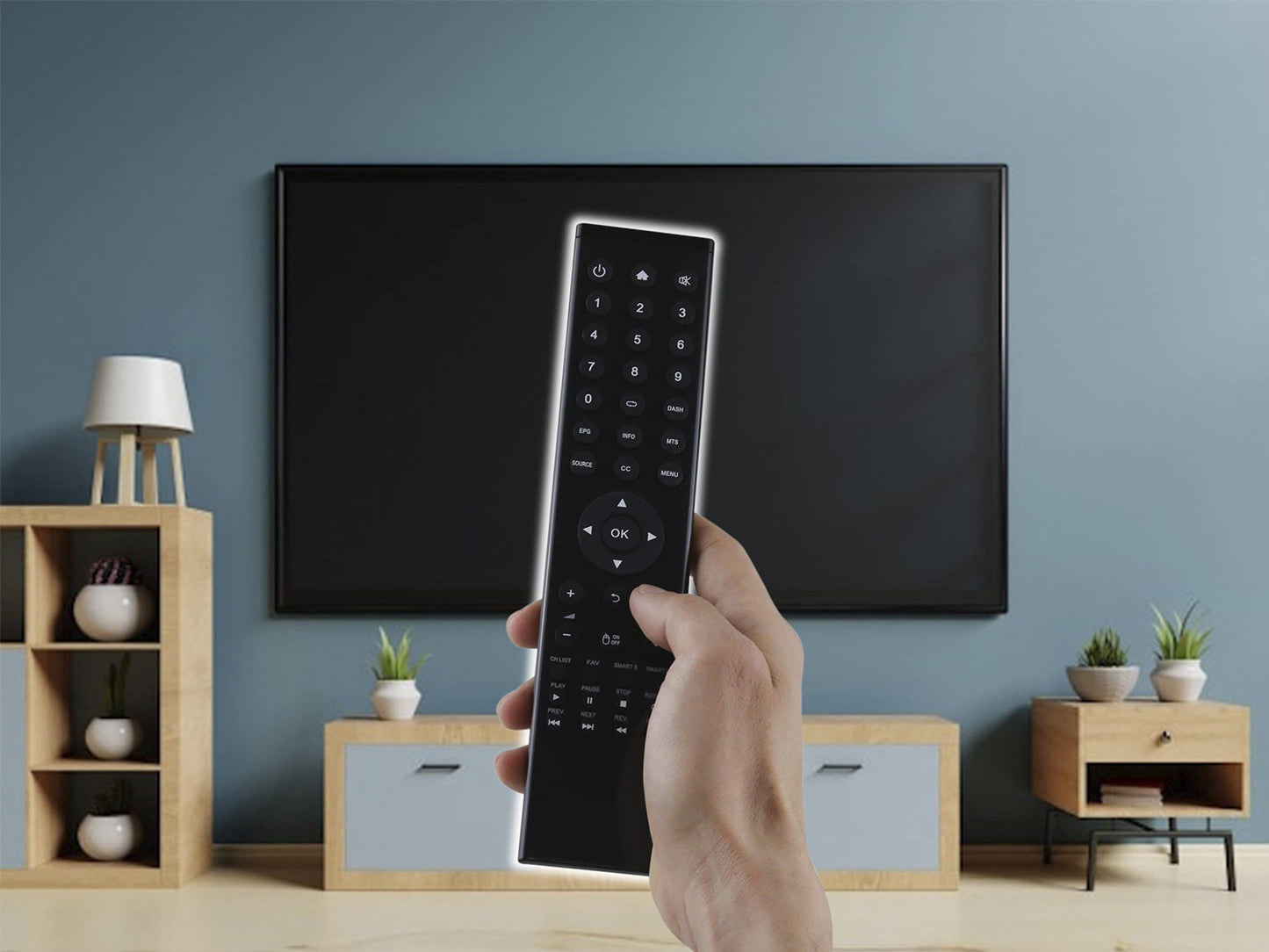 CONTROL EXPERT Control Remoto Compatible, INFOCUS, ATVIO, Smart TV, Directo, con Mouse
