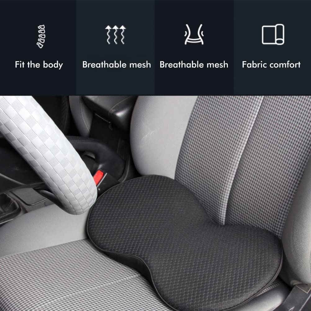 Keenso Cojin para Asiento Automovil,Respaldo para Asiento de Auto,Conductor Alivio del Dolor de Ciática y Parte Inferior de Espalda