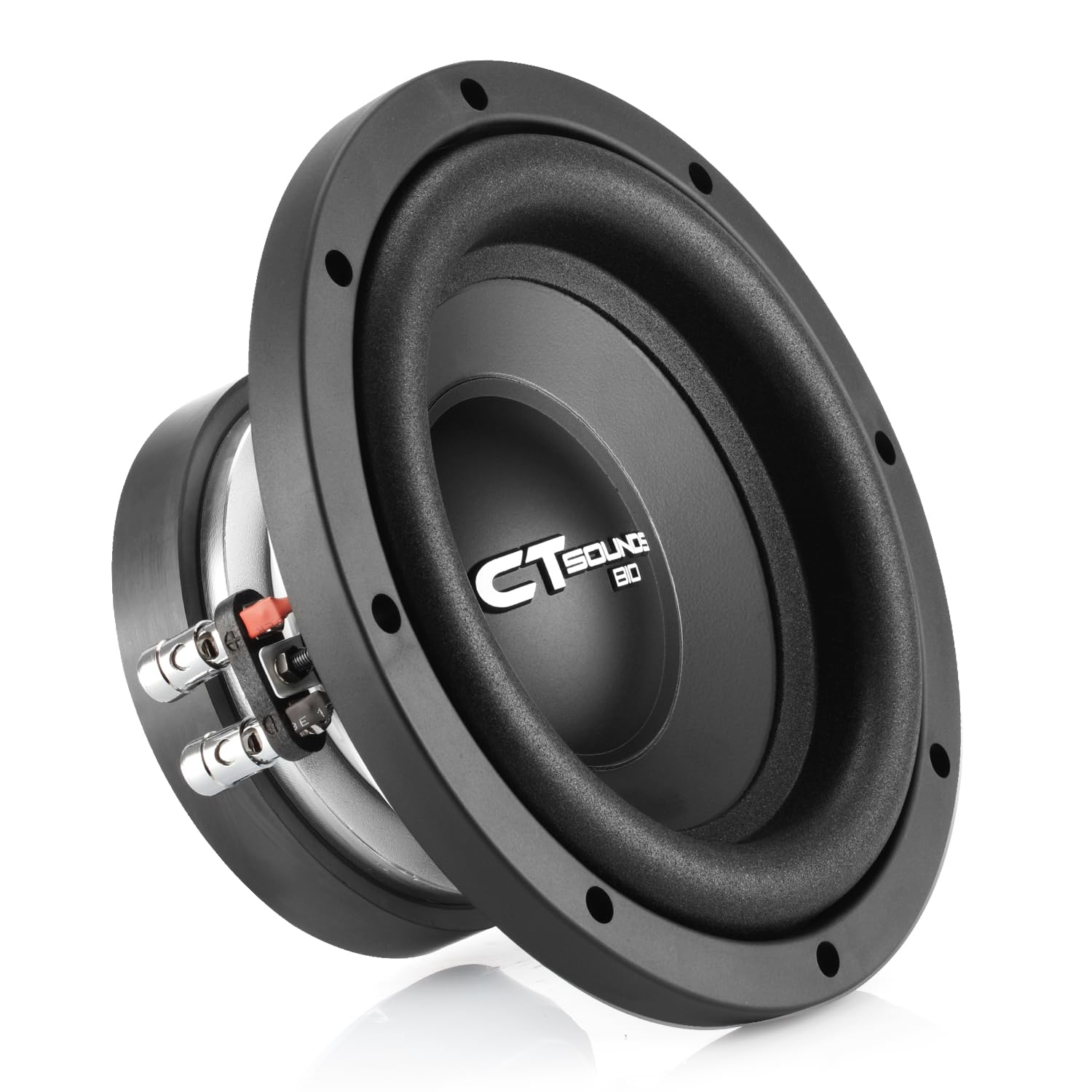 CT Sounds Bio - Subwoofer dual de 4 ohmios de 8 pulgadas, 600 vatios