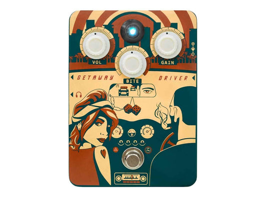 Pedal de Efectos de Guitarra Orange Getaway Driver '70s Overdrive Amp-In-A-Box