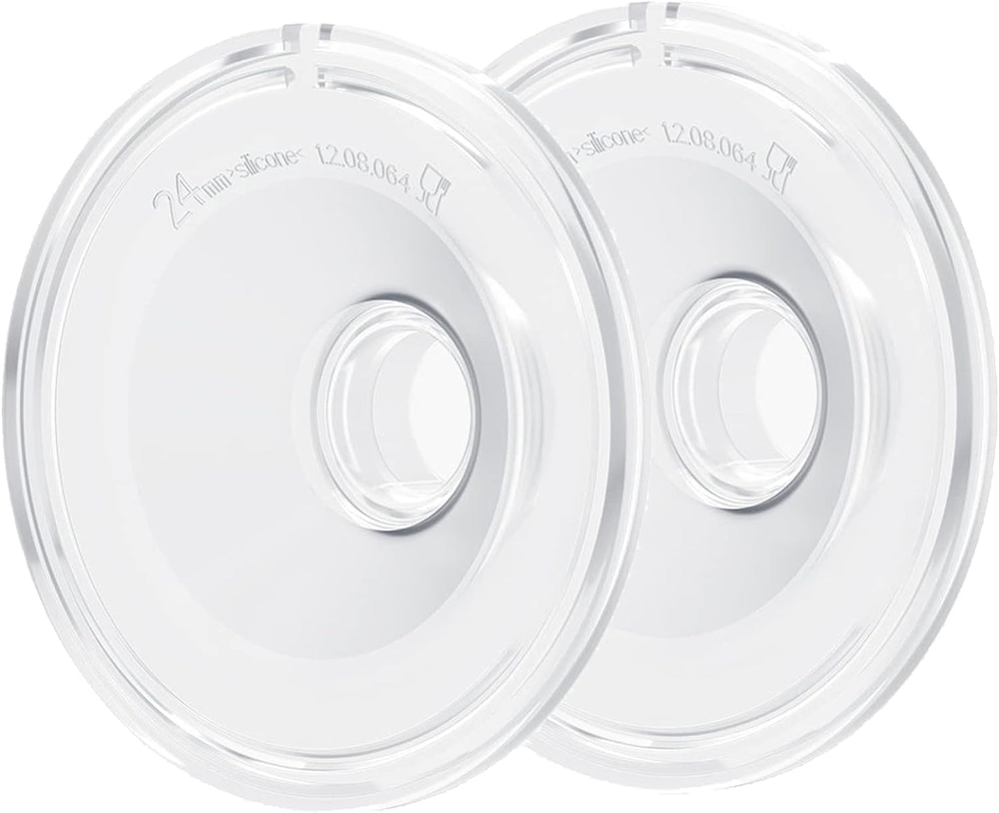 Brida De Sellado Único De 24 mm Para Extractor De Leche Momcozy S9 Pro/S12 Pro. Accesorios De Repuesto Originales S9 Pro/S12 Pro, 2 Piezas (24 mm)