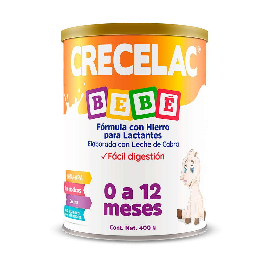 Fórmula Crecelac Bebé 0-12 Meses (400gr)