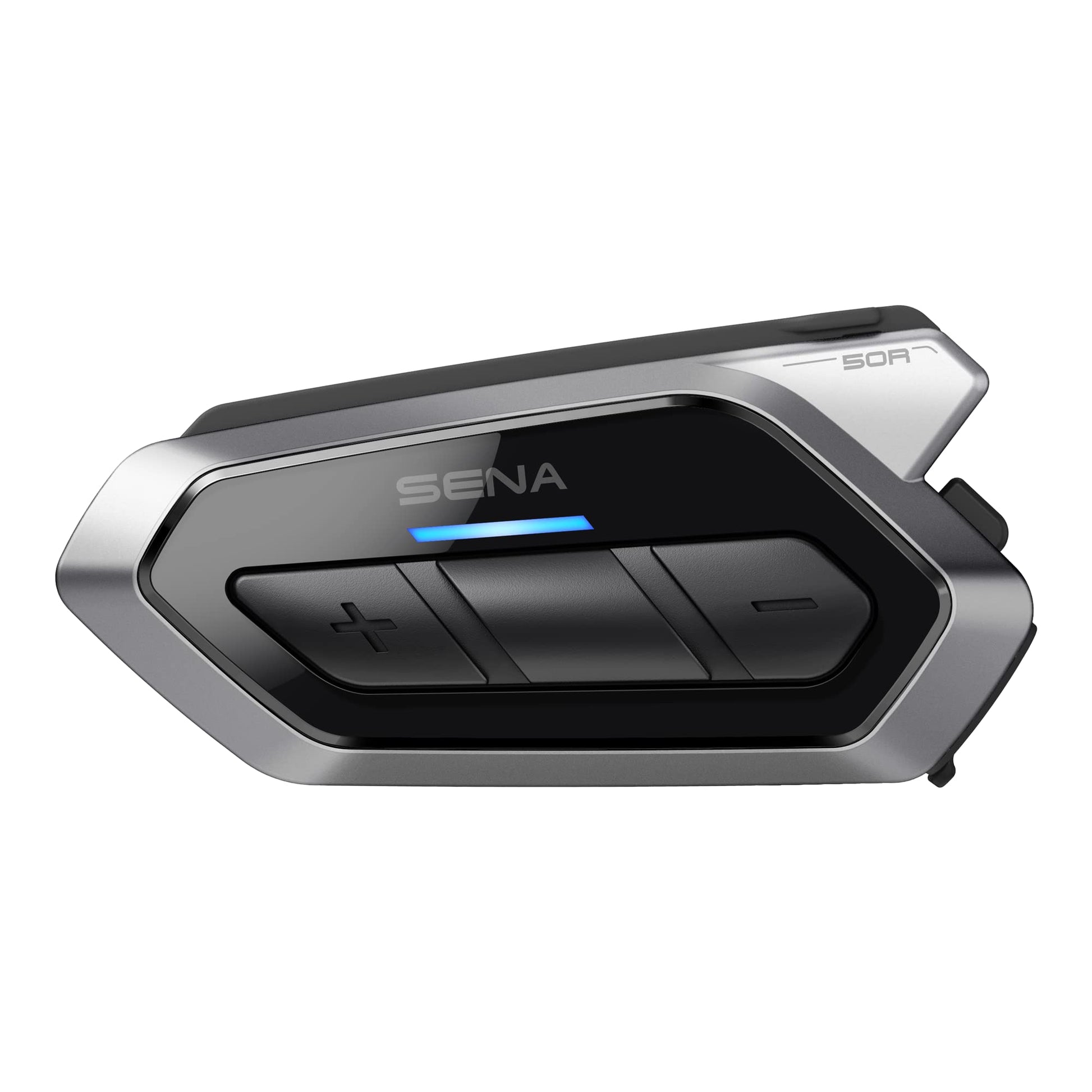 Sena 50R - Auriculares Bluetooth para motocicleta con sonido de Harman Kardon, sistema de intercomunicación de malla integrado, micrófono y altavoces de alta calidad
