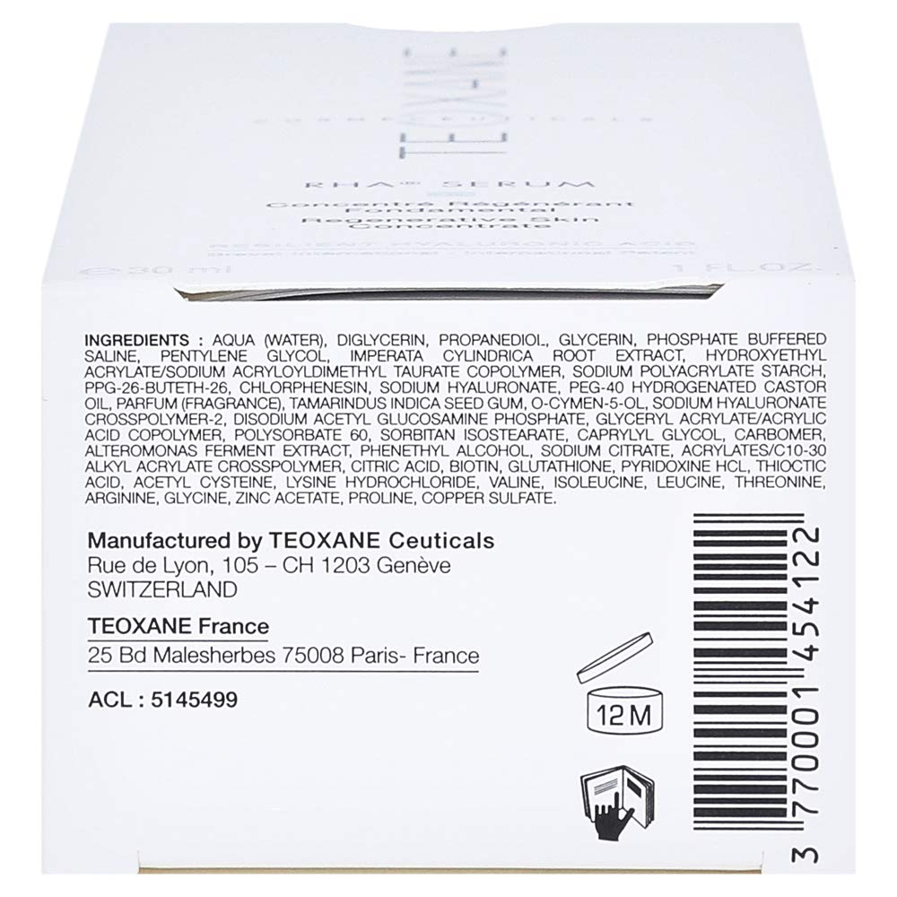 Sérum RHA Teoxane Cosmeceuticals