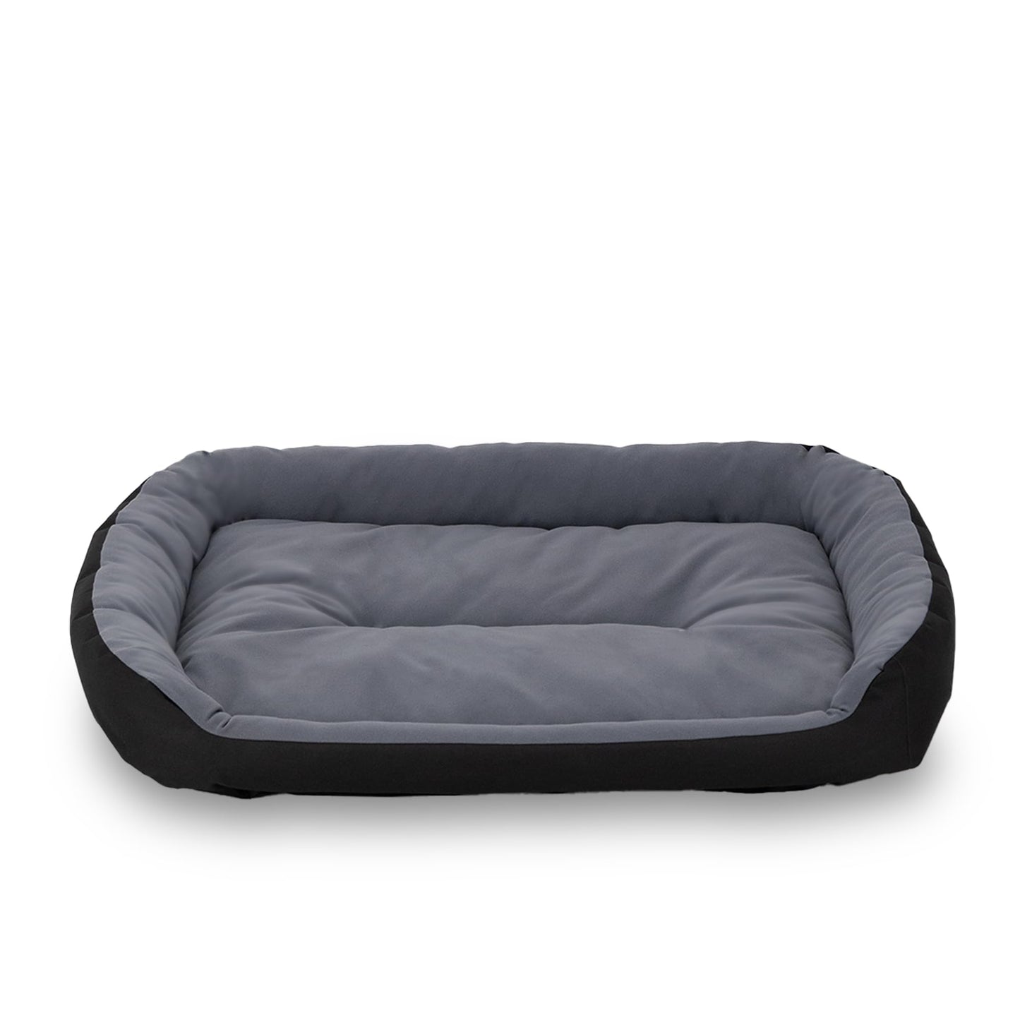Cama para Perro PETS APPAREL HILLS Negra Gris Resistente y Confortable