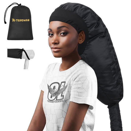 Accesorio Secador De Pelo Mejorado con Capucha Ajustable Extra Grande para Cuidado De Cabello Rizado Natural y Texturizado