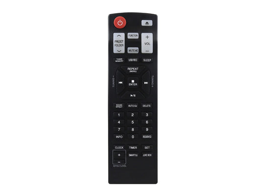 LIDERT Control Remoto Compatible con LG AKB73655771 ESTÉREO, Audio System CD Home Audio CM4341 CM4441 CM4541 CM4550 CM4550FB CM8430 CM8440 CM8440FB