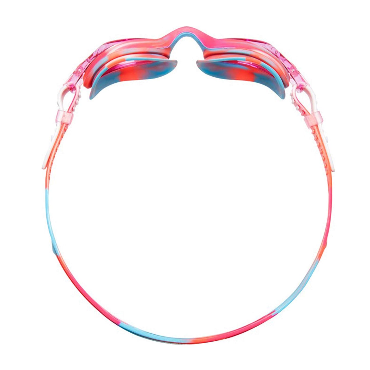 Anteojos TYR Swimple Rosado Blanco Infantil Talla Única