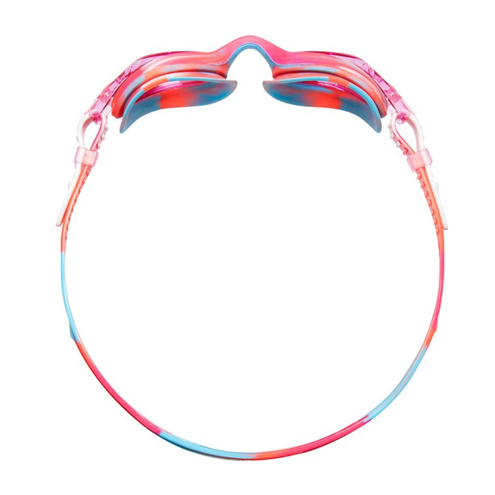 Anteojos TYR Swimple Rosado Blanco Infantil Talla Única