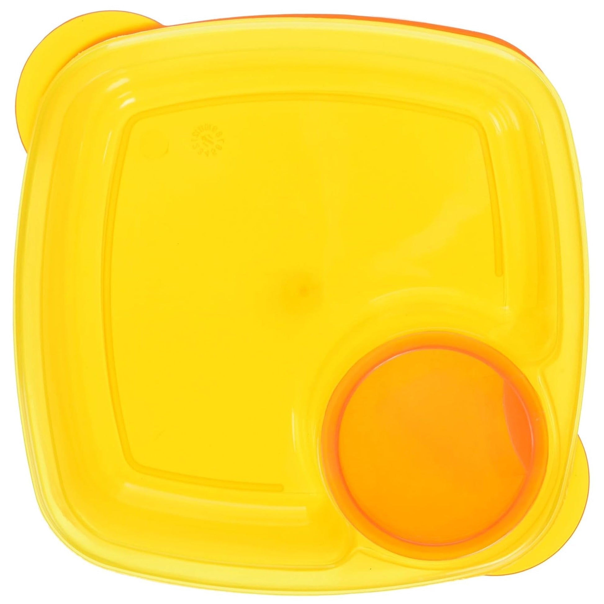 Compac Take A Dip 2the Side Container, Orange/Yellow, 2 Ounce
