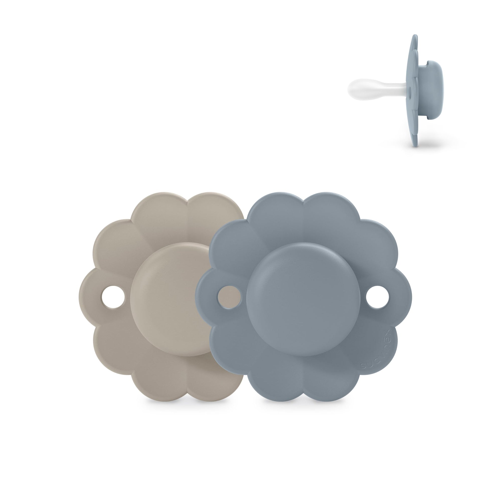 Chupete Silicona Suavinex Azul 6-18 Meses 2 Pack