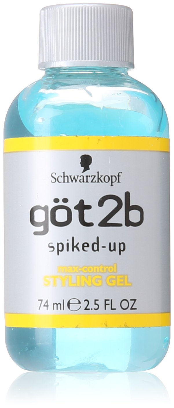 Got2b Spiked-up Max-control Styling Gel For Unisex, 2.5 Ounce