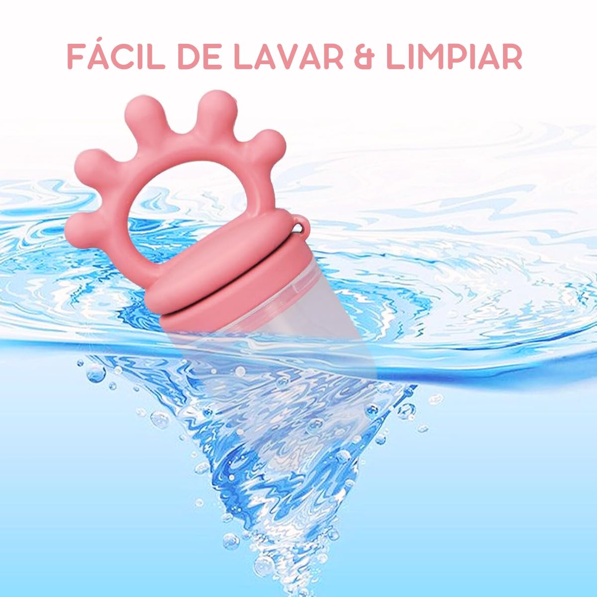 Chupones Alimentadores Seviete Verde con Molde para Paletas y Fundas para Bebés