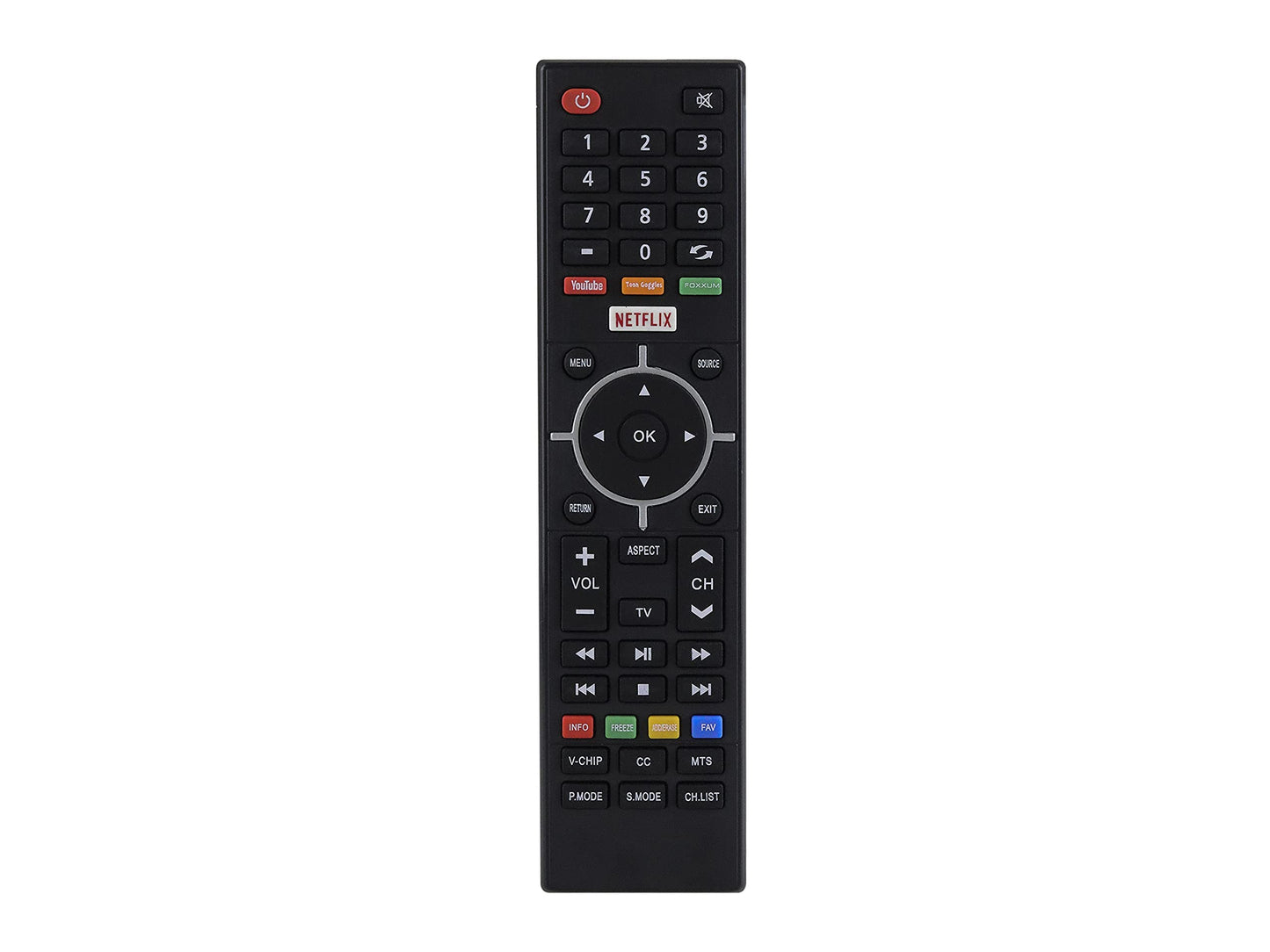 LIDERT Control Reemplazo Alux Atvio Atv3216iled Polaroid Element Smart TV Directo
