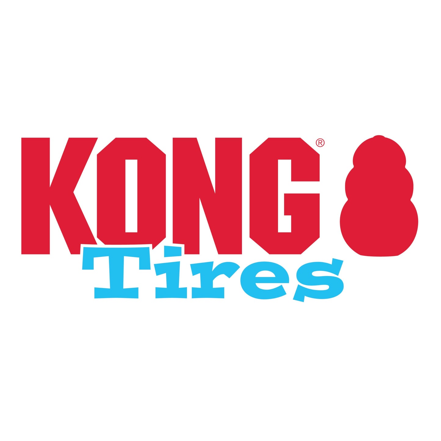 Kong Puppy Tires, color Rosa/Azul, Chico