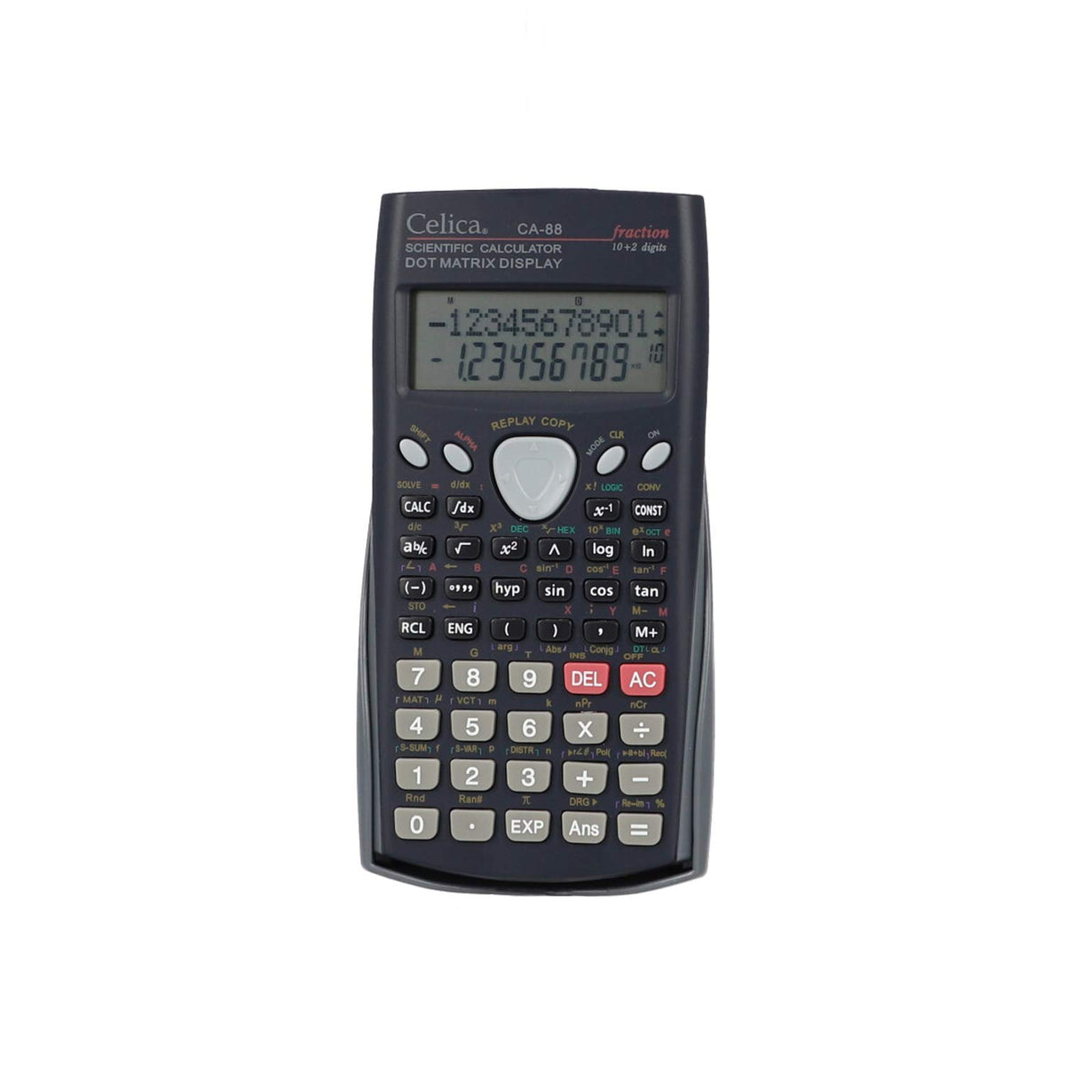 Calculadora Científica Celica CA-88 Blanca con 401 Funciones y Reproducción Múltiple