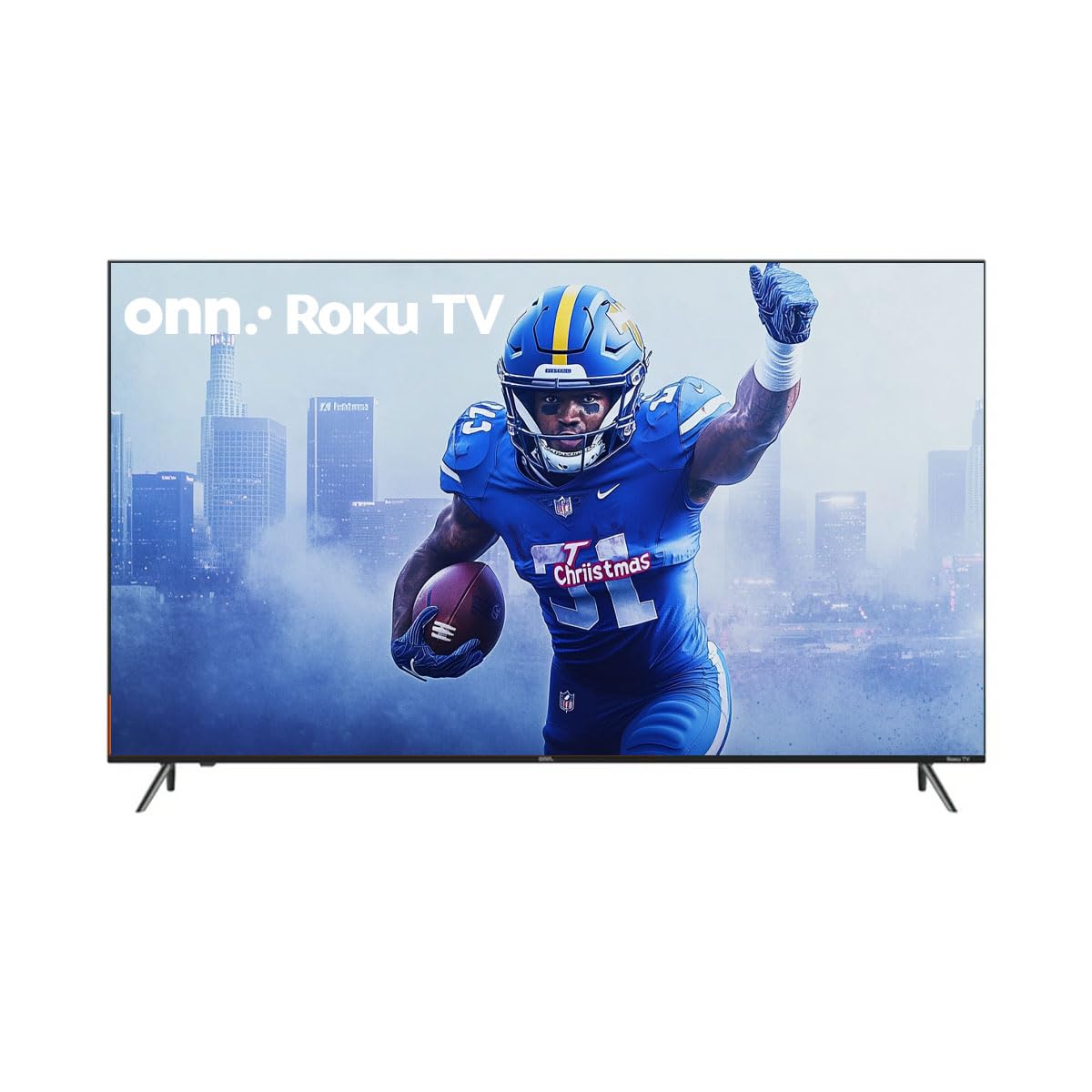 Televisión 75 Pulgadas ONN 4K UHD LED Smart TV con HDR Compatible con Alexa y Asistente Google