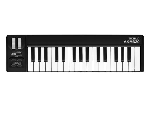 Midiplus AKM320 Controlador MIDI de 32 teclas, Teclado, 32-Key