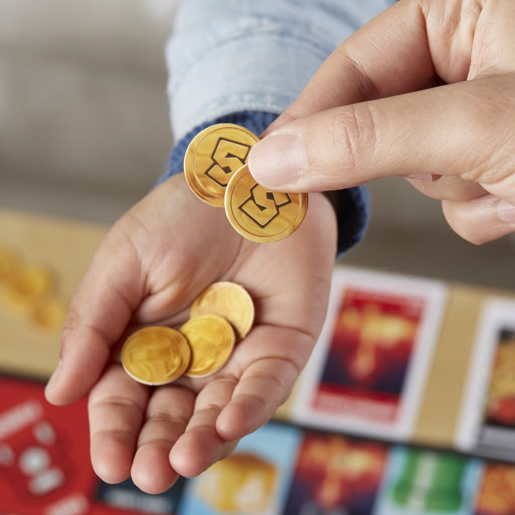 Juego de Mesa Monopoly Super Mario Bros Token Bowser para Fans
