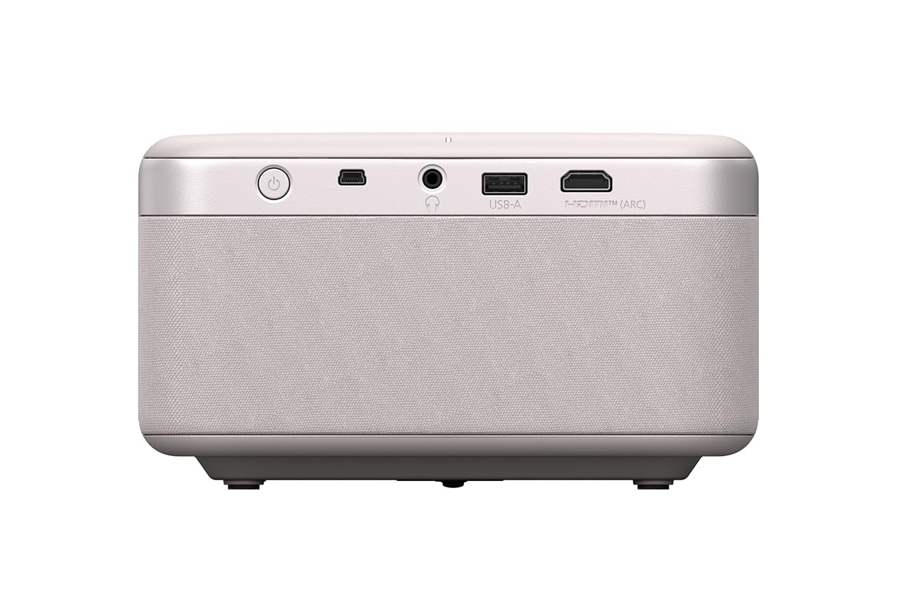 Proyector Láser Inteligente Epson EpiqVision Mini EF21 Rosa con Google TV y Altavoces Estéreo