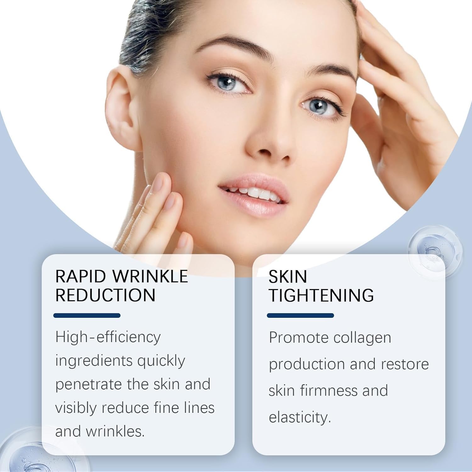 Pack of 2 Olavita S Collagen Face Serum for Wrinkle Reduction - Anti-Aging Liquid Solution for Face and Neck - 30ML/1FL.OZ