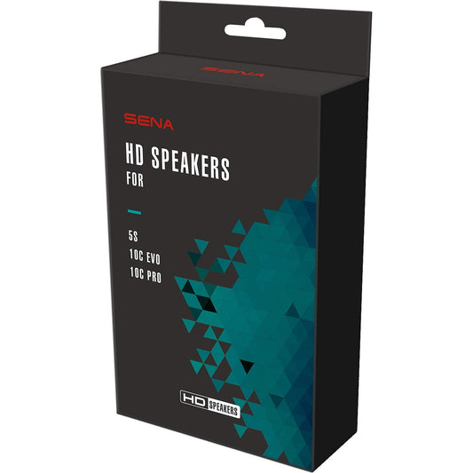 Sena Altavoces de Alta definición Bass y claridad mejorados, se Adapta 10C EVO y 10C Pro, Altavoces mejorados, Negro
