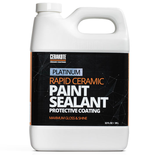 CERAKOTE® - Sellador de pintura de cerámica rápido, paquete a granel de 32 onzas, revestimiento de cerámica extremadamente hidrofóbico para automóviles, brillo y brillo máximo, suavidad inigualable